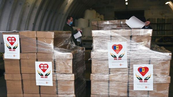 Гуманитарная помощь из Литвы - Sputnik Литва