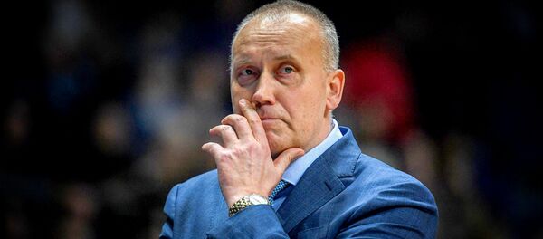Главный тренер БК  Химки Римас Куртинайтис, архивное фото - Sputnik Литва