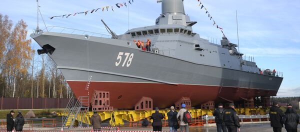 Projekto 22800 mažas raketinis laivas Projekto 22800 mažas raketinis laivas - Sputnik Lietuva