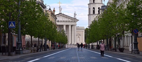 Проспект Гедеминаса в Вильнюсе - Sputnik Литва