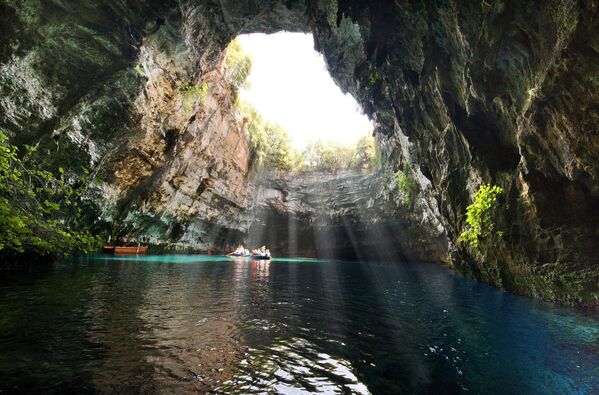 Пещера Мелиссани, Греция - Sputnik Lietuva