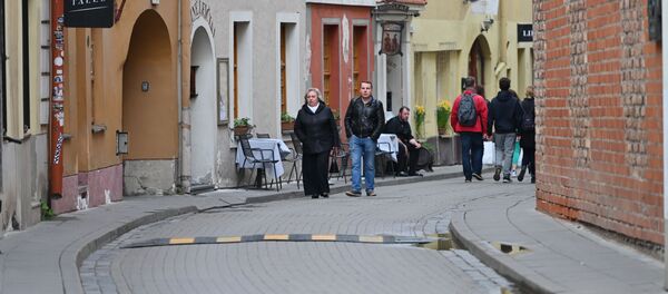 Улочки старого города в Вильнюсе Улочки старого города в Вильнюсе - Sputnik Lietuva