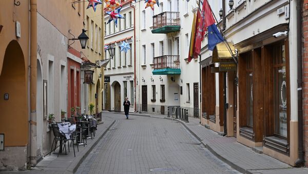 Улочки старого города в Вильнюсе - Sputnik Литва