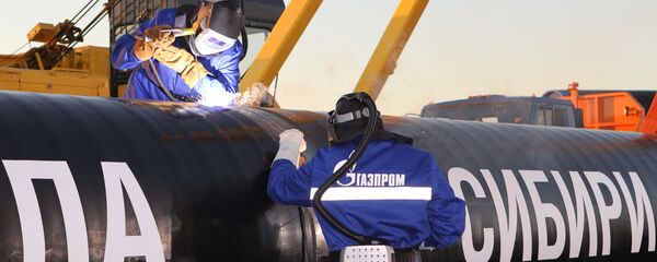Газопровод Сила Сибири, архивное фото - Sputnik Литва