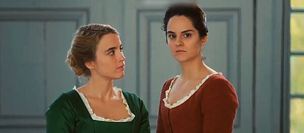 Kadras iš filmo Liepsnojančios moters portretas Kadras iš filmo Liepsnojančios moters portretas - Sputnik Lietuva