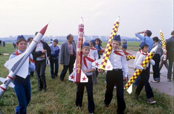 Юные конструкторы ракет, 1987 год - Sputnik Lietuva