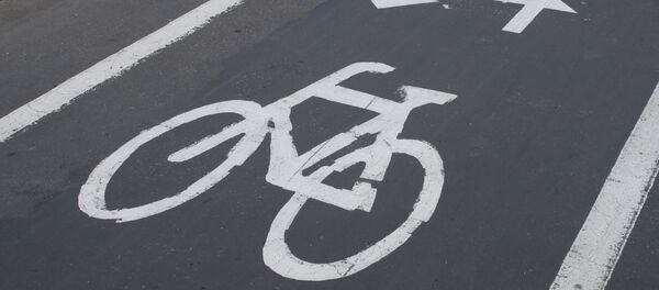 Велодорожка на Белом мосту Вильнюса - Sputnik Литва