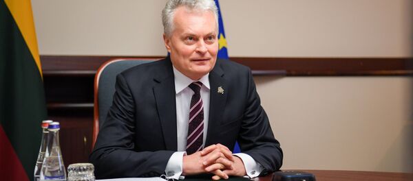 Видеоконференция президента Литвы Гитанаса Науседы с президентом Словении Борутом Пахором, 22 мая 2020 года - Sputnik Литва