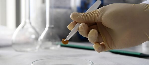 Производство препарата для лечения COVID-19 Фавипиравир, архивное фото Производство препарата для лечения COVID-19 Фавипиравир, архивное фото - Sputnik Lietuva