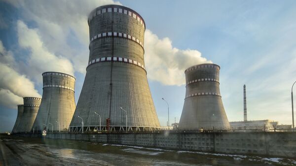 Ровенская атомная электростанция в Кузнецовске, архивное фото - Sputnik Литва
