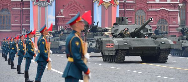 Военный парад, посвящённый 74-й годовщине Победы в Великой Отечественной войне, архивное фото - Sputnik Литва
