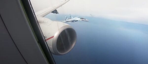 Небезопасный непрофессиональный перехват российских ВМС США P8 над Средиземным морем Небезопасный непрофессиональный перехват российских ВМС США P8 над Средиземным морем - Sputnik Lietuva