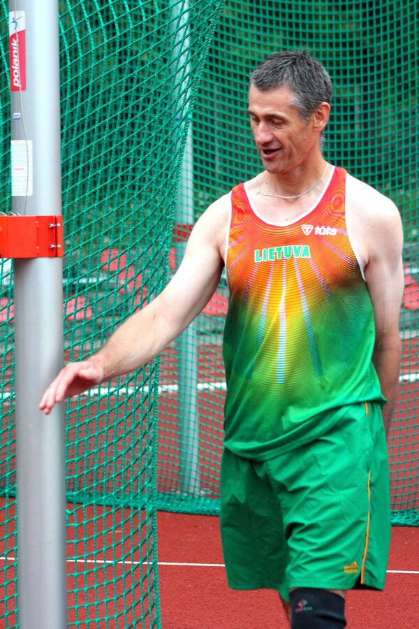 Первый олимпийский чемпион в истории независимой Литвы отметил 60-летие Первый олимпийский чемпион в истории независимой Литвы отметил 60-летие - Sputnik Литва