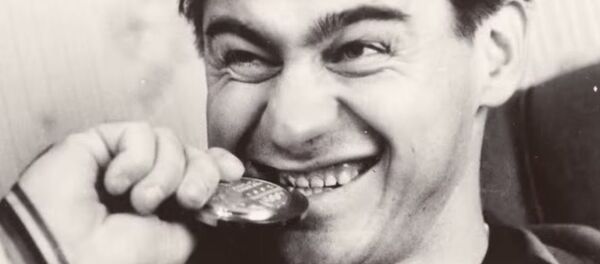 Первый олимпийский чемпион в истории независимой Литвы Ромас Убартас, архивное фото - Sputnik Литва