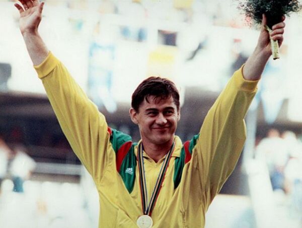 Первый олимпийский чемпион в истории независимой Литвы отметил 60-летие Первый олимпийский чемпион в истории независимой Литвы отметил 60-летие - Sputnik Литва