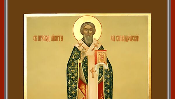 Преподобный Никита Халкидонский, епископ - Sputnik Литва