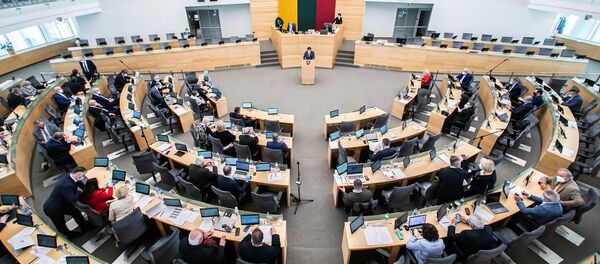 Заседание Сейма Литвы - Sputnik Литва