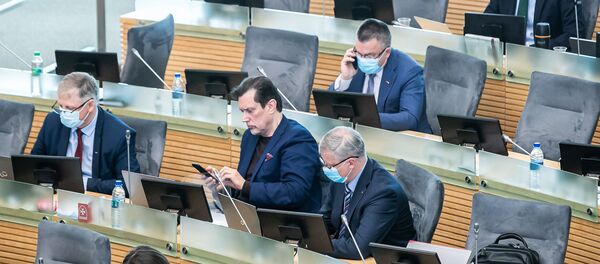 Заседание Сейма Литвы - Sputnik Lietuva