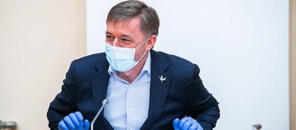 Лидер Союза крестьян и зеленых Литвы Рамунас Карбаускис - Sputnik Литва