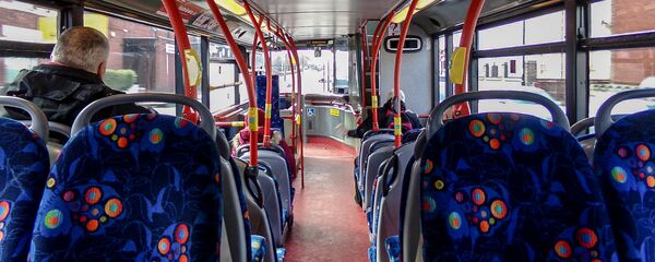 Салон автобуса, архивное фото - Sputnik Литва