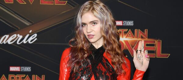 Amerikiečių dainininkė Grimes Amerikiečių dainininkė Grimes - Sputnik Lietuva