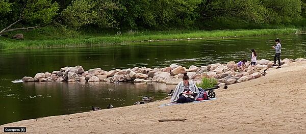 Обновлен пляж Жирмунай Обновлен пляж Жирмунай - Sputnik Lietuva