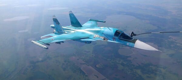 Захватывающие кадры дозаправки истребителей в воздухе Захватывающие кадры дозаправки истребителей в воздухе - Sputnik Lietuva