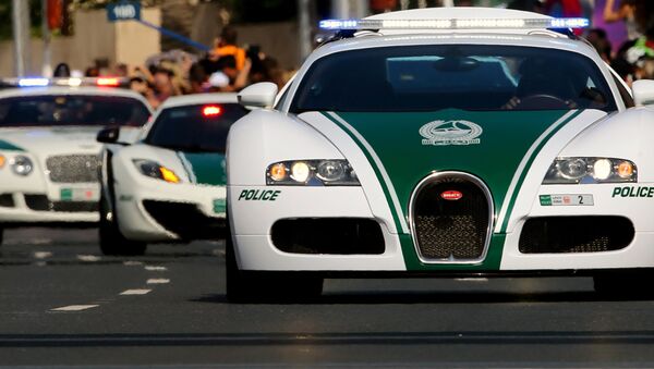 Полиция в городе Дубаи - Sputnik Литва