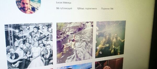Instagram-аккаунт Lucas Valente Instagram-аккаунт Lucas Valente - Sputnik Литва