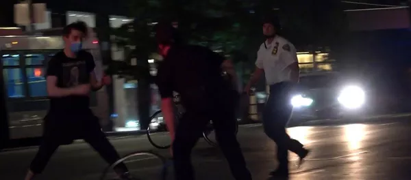 Niujorke per protestą policija areštavo dešimtis žmonių - Sputnik Lietuva