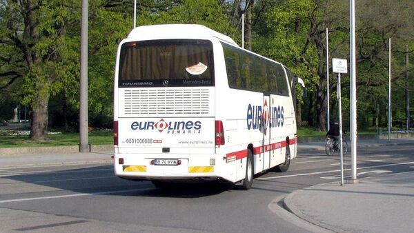 Автобус фирмы Eurolines - Sputnik Литва