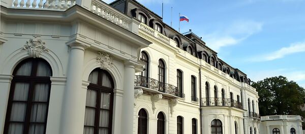 Rusijos ambasada Čekijoje Rusijos ambasada Čekijoje - Sputnik Lietuva