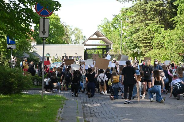 Акция против расизма в Вильнюсе - Sputnik Lietuva