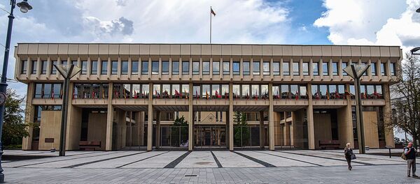 Здание Сейма Литвы Здание Сейма Литвы - Sputnik Литва