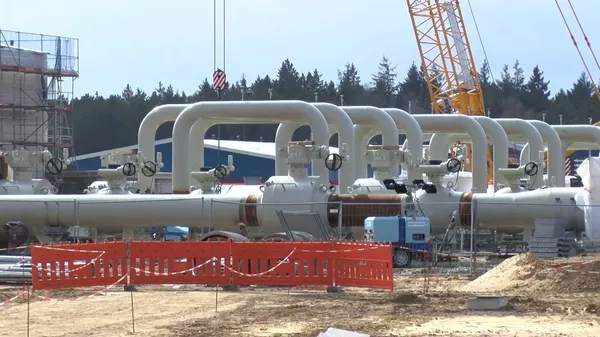 Angela Merkel raginama atsakyti į JAV sankcijas, nukreiptas prieš Nord Stream 2 Angela Merkel raginama atsakyti į JAV sankcijas, nukreiptas prieš Nord Stream 2 - Sputnik Lietuva