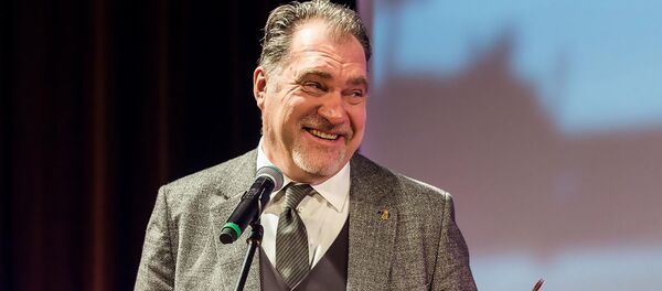 Президент Литовской баскетбольной федерации (ЛБФ) Арвидас Сабонис, архивное фото Президент Литовской баскетбольной федерации (ЛБФ) Арвидас Сабонис, архивное фото - Sputnik Литва