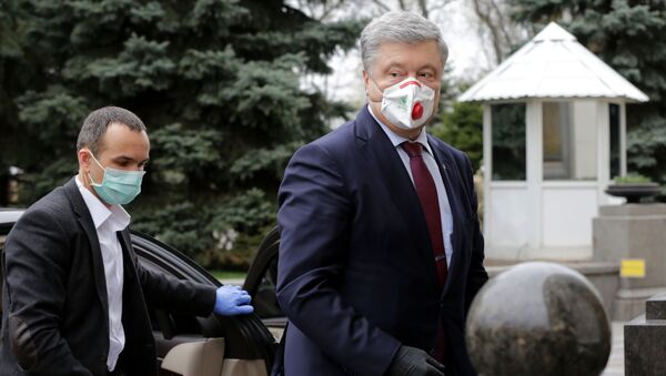 Бывший президент Украины, лидер партии Европейская солидарность Петр Порошенко - Sputnik Lietuva