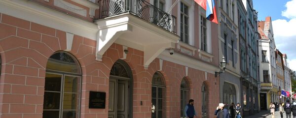 Здание посольства РФ в Таллинне Здание посольства РФ в Таллинне - Sputnik Lietuva