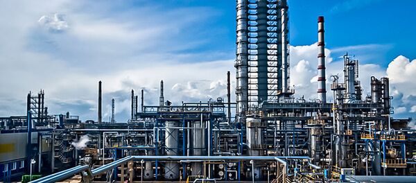 Новополоцкий завод Нафтан, архивное фото - Sputnik Литва