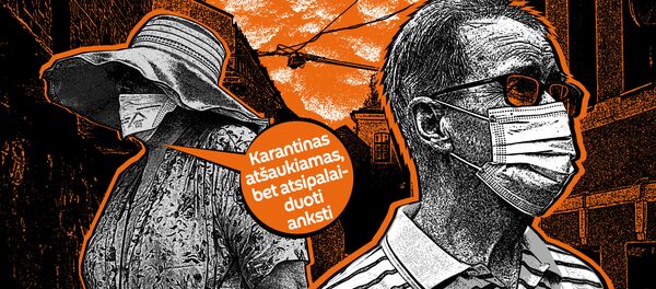 Karantinas atšaukiamas, bet atsipalaiduoti anksti - Sputnik Lietuva