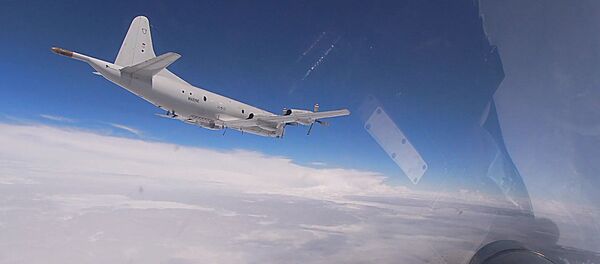 Минобороны РФ опубликовало видео перехвата бомбардировщиков B 52H над Балтикой - Sputnik Литва