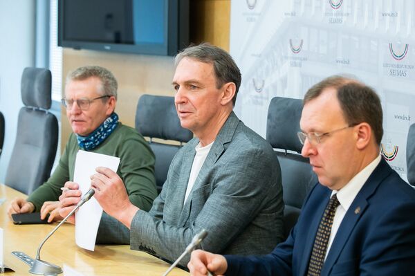 Три партии объединились для участия в выборах в Сейм Литвы Три партии объединились для участия в выборах в Сейм Литвы - Sputnik Литва