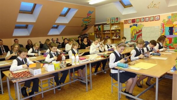 Литовская школа в Риге - Sputnik Литва