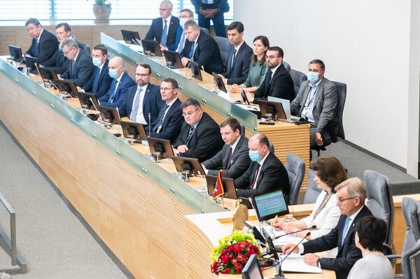 COVID-19, БелАЭС и Россия: глава Литвы выступил с первым годовым отчетом - Sputnik Литва