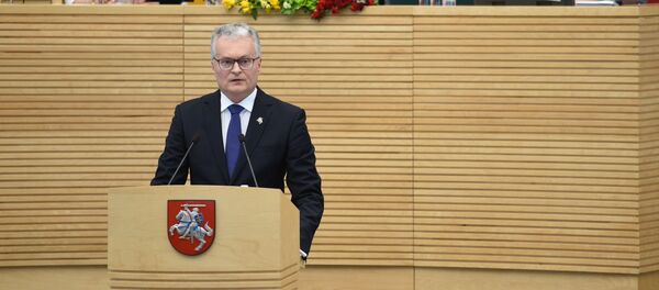 Выступление президента Литвы Гитанаса Науседы перед Сеймом - Sputnik Lietuva