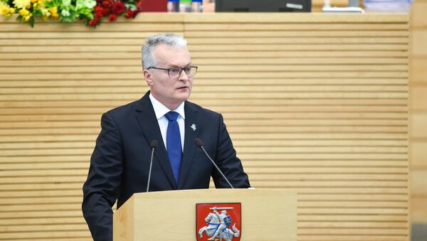 Выступление президента Литвы Гитанаса Науседы перед Сеймом - Sputnik Lietuva