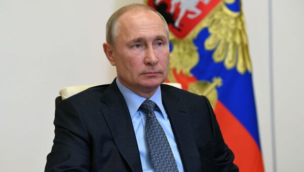 Президент РФ В. Путин провел совещание о реализации мер поддержки экономики и социальной сферы - Sputnik Lietuva