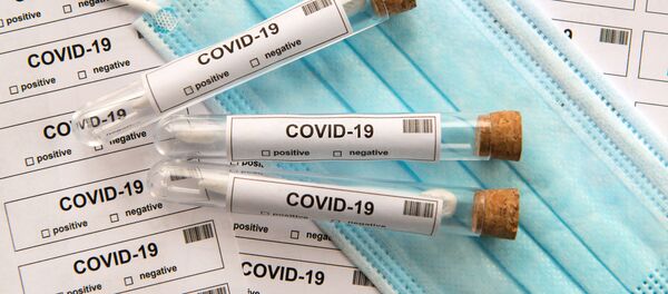 Пробирки для теста на коронавирус - Sputnik Литва