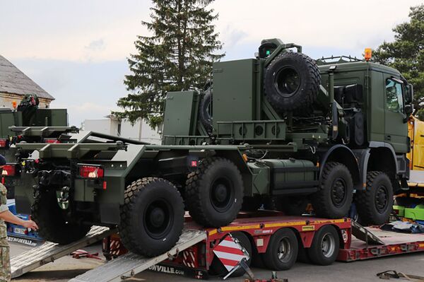 Литва получила ракетные комплексы NASAMS из Норвегии Литва получила ракетные комплексы NASAMS из Норвегии - Sputnik Литва