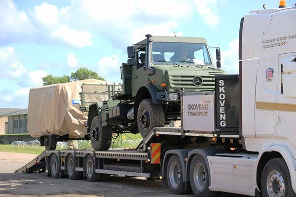 Литва получила ракетные комплексы NASAMS из Норвегии Литва получила ракетные комплексы NASAMS из Норвегии - Sputnik Литва